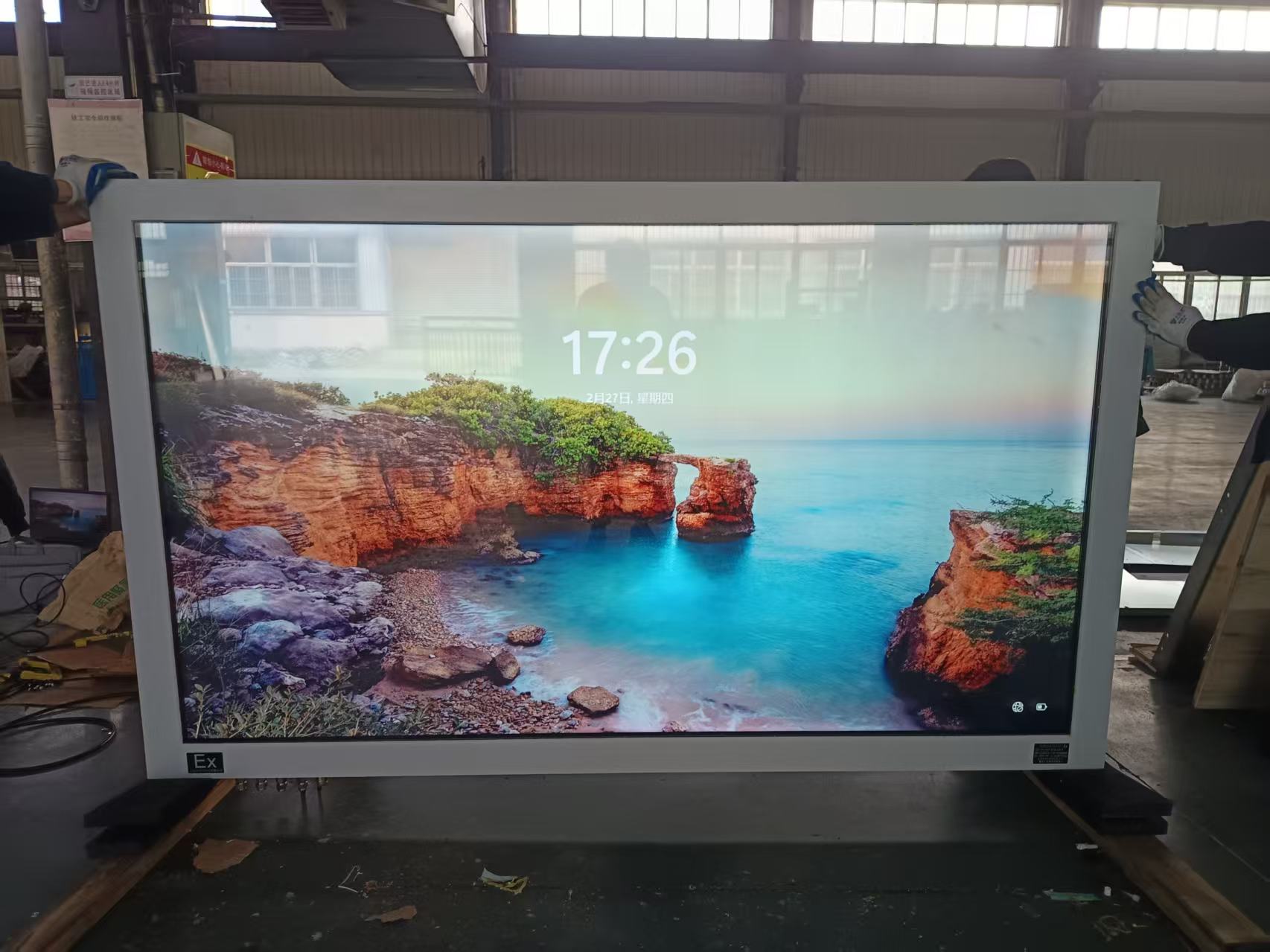 YHX-120TD防爆触摸屏